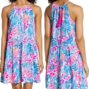 Lilly Pulitzer Evelyn Swing Dress Large EUC